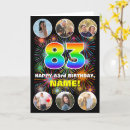 Search for 83rd birthday cards 83 years old