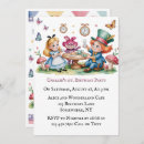 Search for kids tea party invitations Cheshire cat