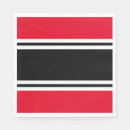Search for black and white stripes napkins Party