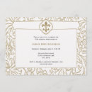 Search for elegant fleur de lis invitations New orleans