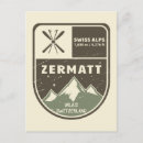 Search for zermatt postcards Ski