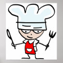 Search for cooking cartoon posters Chef