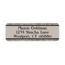 Search for bricks return address labels Grey