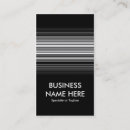 Recherche de codes barres cartes visite Modèle