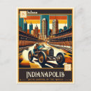 Recherche de indianapolis vintage cartes postales Rétro