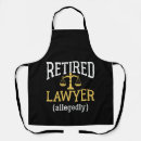 Search for funny lawyer aprons Retirement