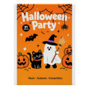 Recherche de chat noir de halloween posters Tricher ou traiter