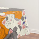 Search for black cat tablecloths Kitty