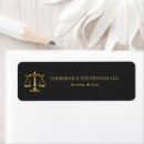 Search for attorney return address labels Gold