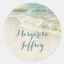 Search for waves wedding stickers Ocean