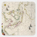 Search for antique map stickers Ocean