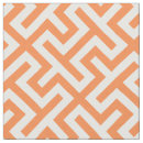 Search for orange and white pattern fabric Abstract