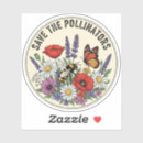 Search for bee friendly stickers Environmental awareness