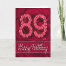 Search for 89th birthday cards Flowers