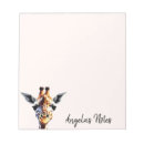 Search for giraffe notepads Cute