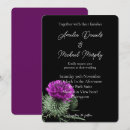 Search for thistle wedding invitations Scotland