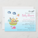 Search for animal baby girl shower invitations It's a girl