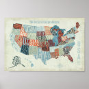 Search for usa map posters Country