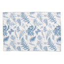 Search for vintage garden pillowcases Blue