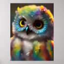 Search for cute owls posters Colorful