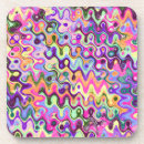 Search for bright colour coasters Pattern