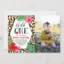 Recherche de girl 1ans anniversaire invitations Jungle