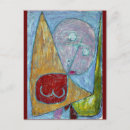 Search for femininity postcards Abstract