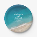 Search for beach wedding plates Summer