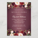 Search for burgundy roses quinceanera invitations Flowers