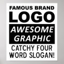 Recherche de slogans posters Blanc