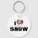 Search for love snow keychains Heart