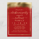 Search for gold foil christmas invitations Luxury