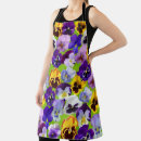 Search for pansies aprons Purple