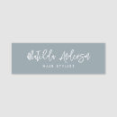 Search for blue name tags Minimal