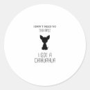 Search for chihuahua funny stickers Dog lover