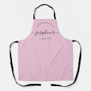 Search for pink black aprons Modern