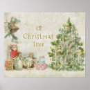 Search for vintage christmas tree posters Santa claus