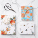 Search for bumble bee wrapping paper Watercolor
