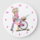 Search for girl nursery clocks Flowers