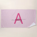 Recherche de hot pink beach towels Mignon