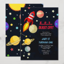 Search for galaxy birthday invitations Out of this world