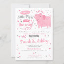 Search for this little piggy invitations For kids