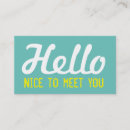 Search for cool fonts business cards Modern