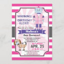 Search for robot birthday invitations Pink