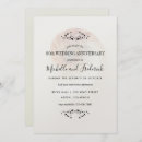 Search for pearl anniversary invitations Silver