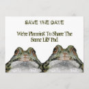 Search for frog save the dates Cute