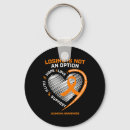 Search for multiple sclerosis fighter keychains Leukaemia awareness month