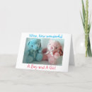Search for twin boys congratulations cards Birth of twins