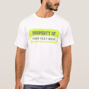Recherche de chartreuse tshirts Jaune