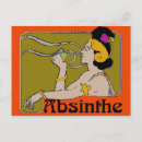 Recherche de absinthe cartes postales Femme
